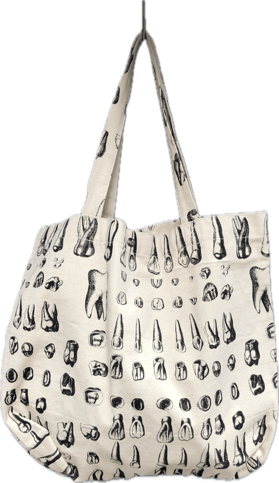 Image of Teeth Beach bag