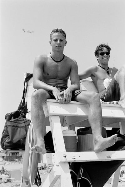 Image of Open Edition Print: New Jersey #7 (Lifeguards, Avalon, New Jersey, 1996).