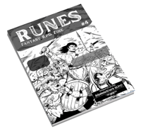 Runes #4 - Zine for Shadowdark.