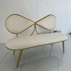 Image of Luxury kids bow accent chair 