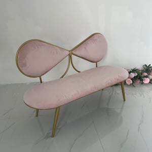 Image of Luxury kids bow accent chair 