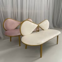 Image 1 of Luxury kids bow accent chair 