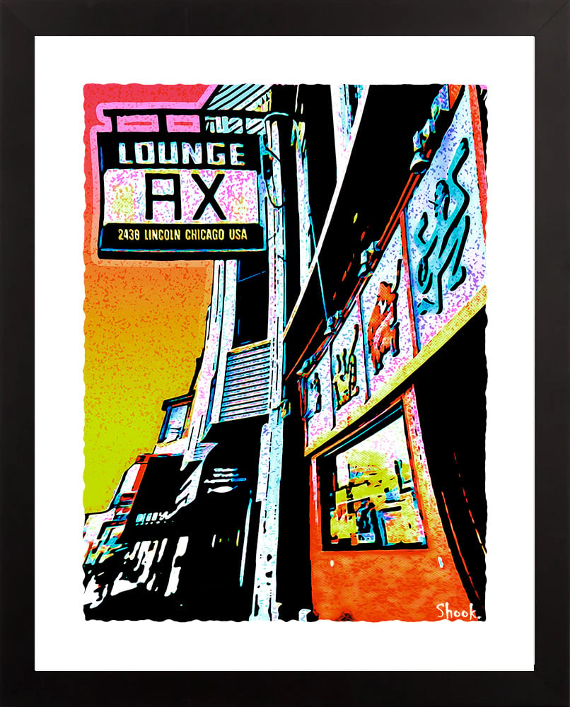 Lounge Ax, Chicago IL Art Print (Multi-sized options) V3