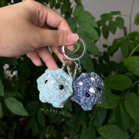 Image 1 of Baby Triceratops Keychains  ｡*ﾟ+.🦕 *.｡