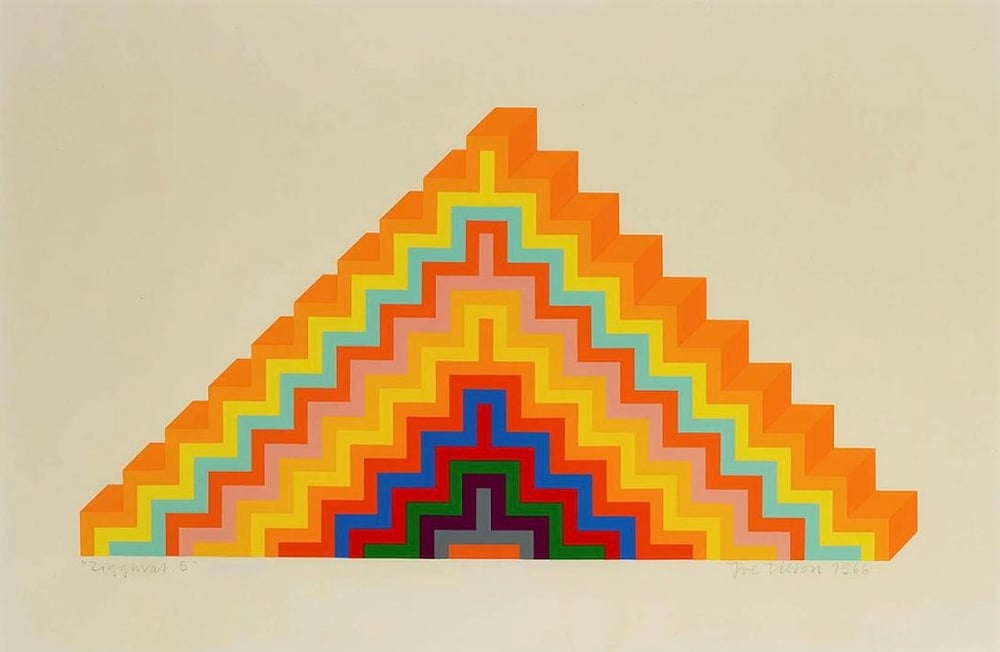 Image of (after) joe tilson / ziggurat 5 / 30/139