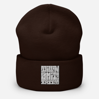 Image 4 of Dillon Smith Tattoo Box Logo Cuffed Beanie
