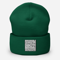 Image 5 of Dillon Smith Tattoo Box Logo Cuffed Beanie