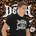 Death Before Decaf Unisex Tee - Version 2