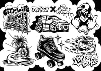 OFFKEY x JP flash print