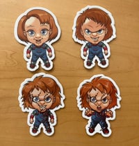 Image 2 of Chucky 4 STICKER PACK