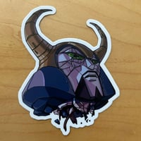 Unicron 4" Sticker