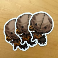 Trick R' Treat -  3" Sticker 3 PACK