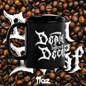 Death Before Decaf Black Mug - Version 1