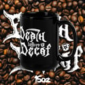 Death Before Decaf Black Mug - Version 1