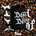 Death Before Decaf Black Mug - Version 1