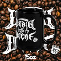 Death Before Decaf Black Mug - Version 2