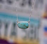 Image 2 of Sky Blue Royston necklace *discounted*