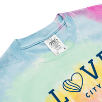 Image 6 of Love City Sherbet Oversized Tie-Dye T-Shirt