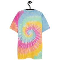 Image 2 of Love City Sherbet Oversized Tie-Dye T-Shirt