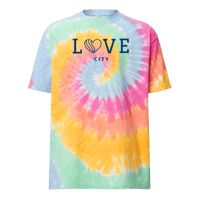 Image 3 of Love City Sherbet Oversized Tie-Dye T-Shirt