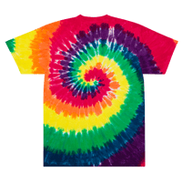 Image 8 of Love City Oversized Tie-Dye T-Shirt