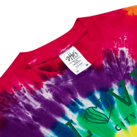 Image 9 of Love City Oversized Tie-Dye T-Shirt