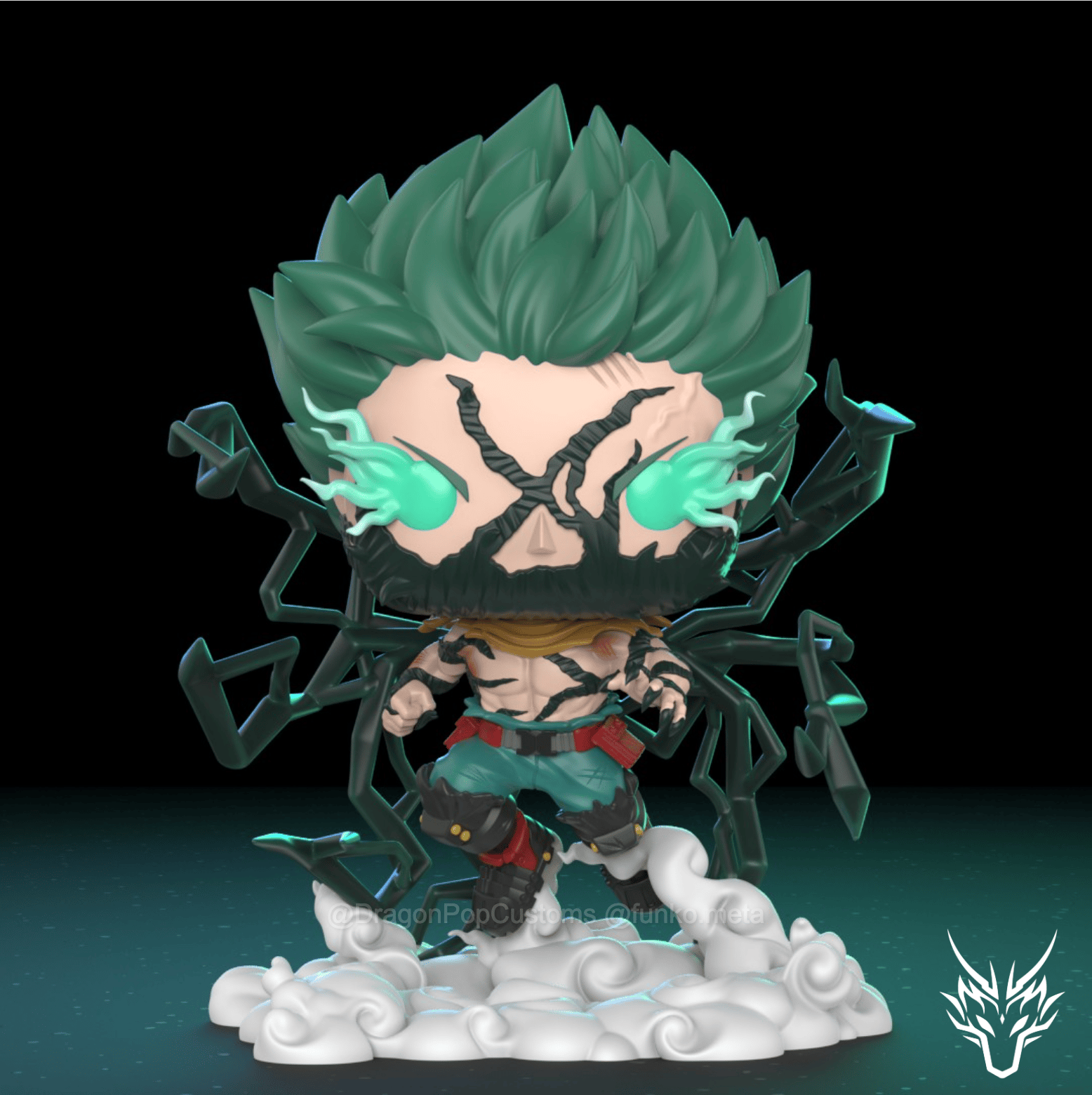Dark Ajani Funko Pop Villain Funko Pop Pop! Animation: My Hero