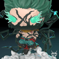 Image 3 of DEKU OVERLAY MHA CUSTOM FUNKO POP
