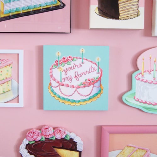 Image of You’re My Favorite cake plaque 