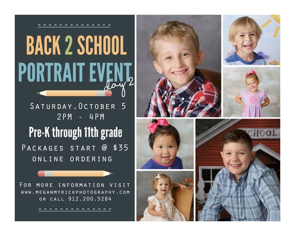 Image of Back 2 School Portrait Event, Day 2