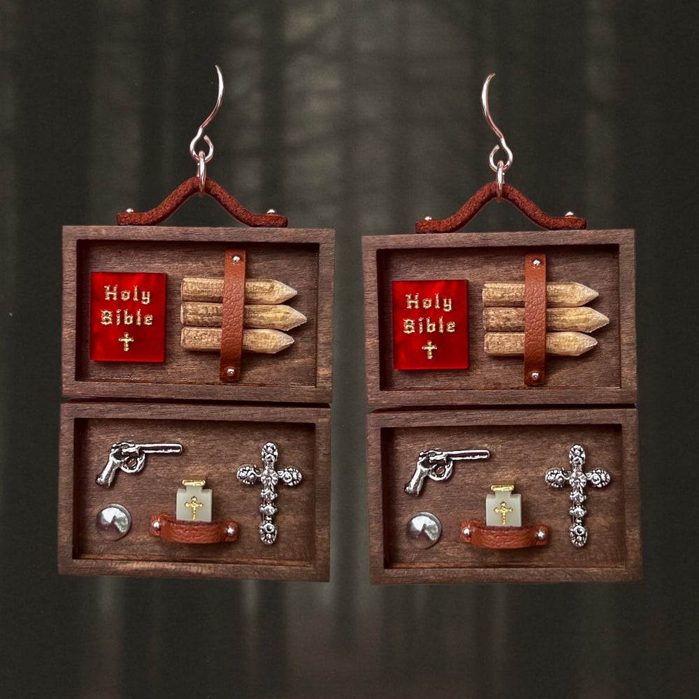 Image of (PREORDER) Vampire Hunting Kit Earrings