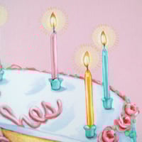 Image 4 of Best Wishes cake plaque 