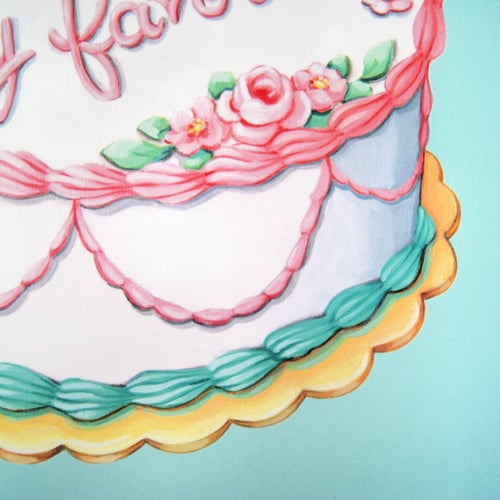 Image of You’re My Favorite cake plaque 