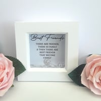 Image 1 of Mini Best Friend Frame, Friend Gift, Best Friend Frame