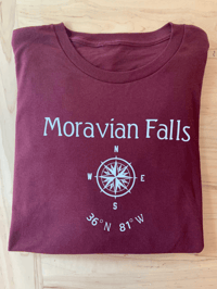 Image of Home Town Coordinates  Tshirt