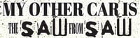 The SAW from SAW Bumper Sticker 