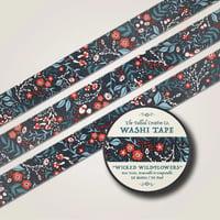 Image 1 of Wicked Wildflowers Washi Tape