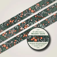 Image 2 of Wicked Wildflowers Washi Tape