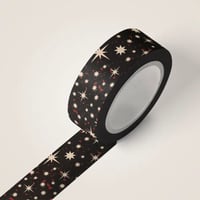 Image 2 of Peppermint Stars Washi Tape