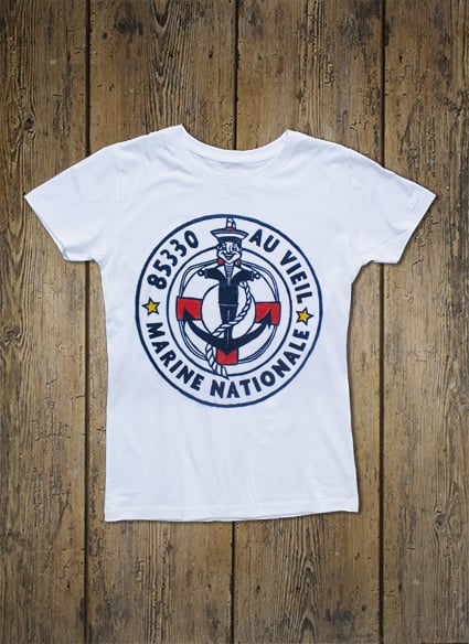 Maillot du Marin "Marine Nationale au Vieil " - Femme