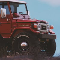 Image 2 of Red FJ40 Hilltop