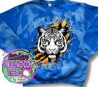 TEE version - Hillside Tigers adult or youth