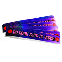 Image 4 of Do Look Back In Anger Glitter Sticker