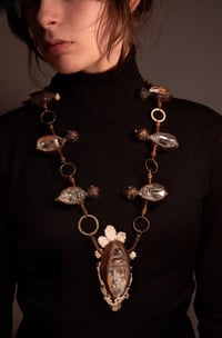 Image 1 of Neckpiece: A MAY QUEEN.