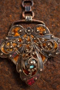 Image 24 of Neckpiece: A MAY QUEEN.