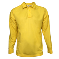 Image 4 of United Uniform Long Sleeve COOLMAX Polo