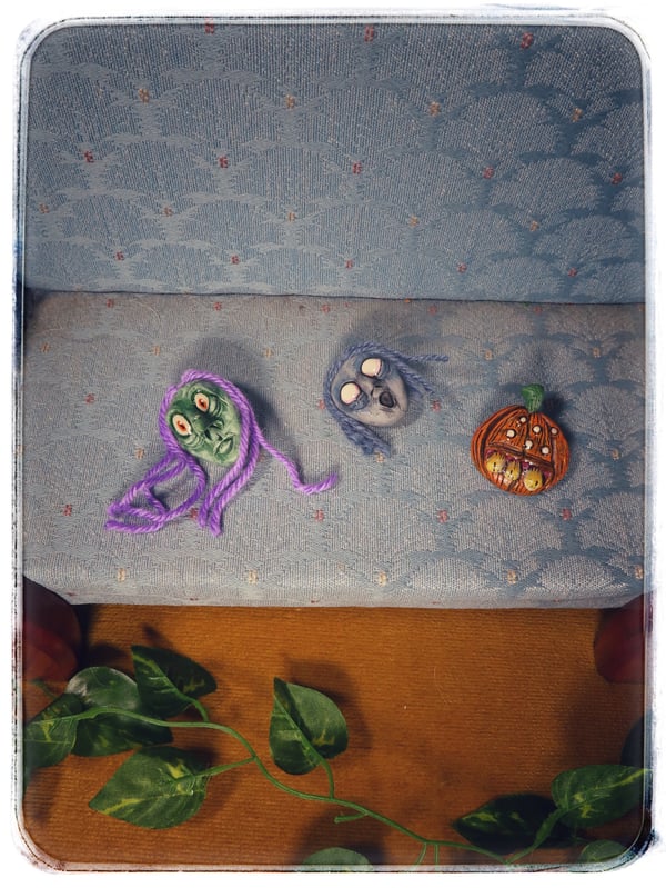 Image of Halloween Brooches - HALLOWEEN 2024!