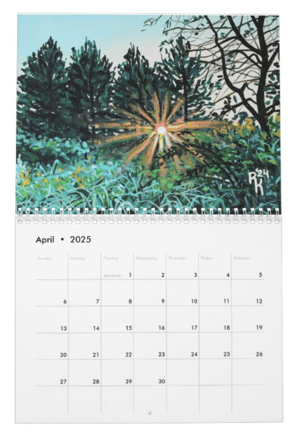 Image of 2025 Light And Landscapes Calendar