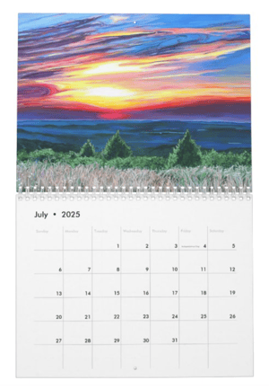 Image of 2025 Light And Landscapes Calendar