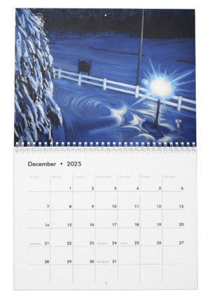 Image of 2025 Light And Landscapes Calendar